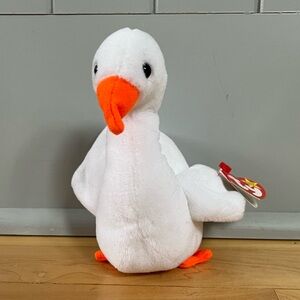Beanie Baby "Gracie" White Plush Swan
